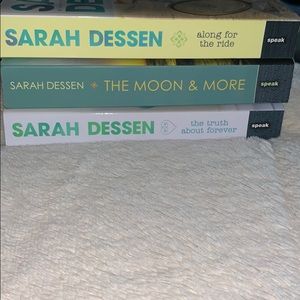 Three Sarah Dessen paper back